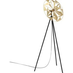 Lattiavalaisin EGLO Castanuelo 40W 50x27x152cm kulta/musta