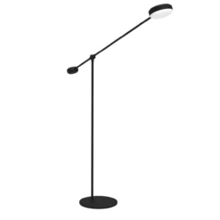 Lattiavalaisin EGLO Clavellina led 24W 121,5x160,5cm musta/valkoinen