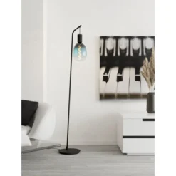 Lattiavalaisin EGLO Cranley 40W 43x6x170cm musta