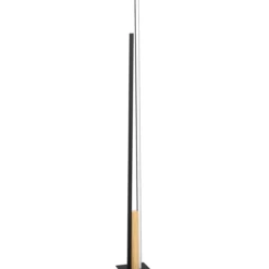 Lattiavalaisin EGLO Panagria led 11,2W 8,5x7,5x146cm musta/puu