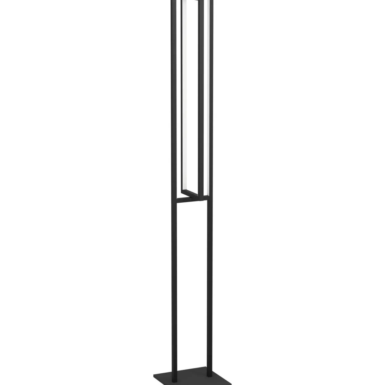 Lattiavalaisin EGLO Siberia led 34W 20x16x133cm musta/valkoinen