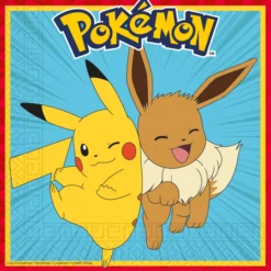 Lautasliina Decorata Party 16 kpl 33 x 33 cm Pokemon