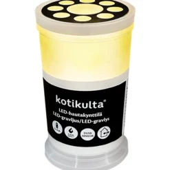 LED-hautakynttilä hämäräkytkimellä Kotikulta