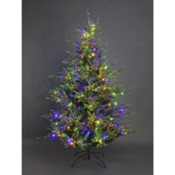 LED-joulukuusi 210 cm 300 LED rgb