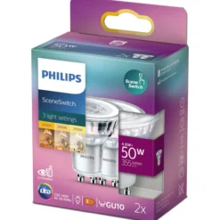 LED-kohdelamppu Philips 50 W GU10 2 kpl