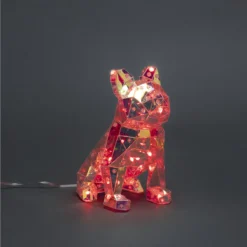 LED-koristevalo koira RGB 21 cm