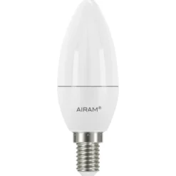 LED-kynttilälamppu, opaali, 4,9 W E14 470 lm