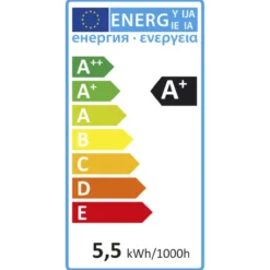 LED-kynttilälamppu 4,9W 4000K E14 500lm