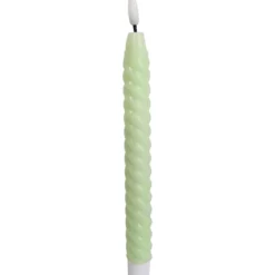 Led-kynttilä Miny 2 kpl kierre vihreä