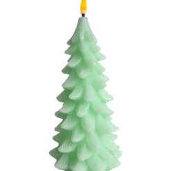 LED-kynttilä Miny kuusi 23,5 cm vihreä