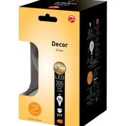 LED-lamppu Airam DECFG G95 822 300lm E27 FIL DIM