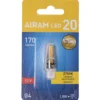 LED-lamppu G4 1,6W G4 PO 12V 160lm