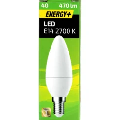 LED-lamppu 470lm C35 E14