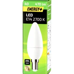 LED-lamppu 470 lm DIM C35 E14