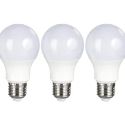 LED-lamppu 470 lm E27 A60 4000K, 3 kpl