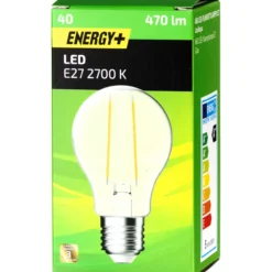 LED-lamppu 470 lm FIL A60 E27