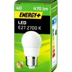 LED-lamppu 470 lm G45 E27