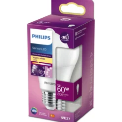 LED-lamppu Philips 60 W E27 huurrettu