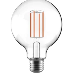 LED-lamppu 2,2 W G95 3000 K kirkas 470 lm E27