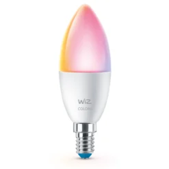 LED-älylamppu Wiz RGB+W 470lm Wi-Fi C37 E14