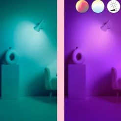 LED-älylamppu Wiz RGB+W 470lm Wi-Fi C37 E14