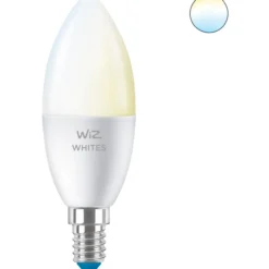 LED-älylamppu Wiz WHITE 2700-6500K 470 lm Wi-Fi C37 E14