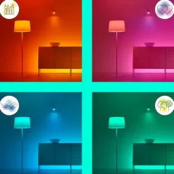 LED-älyvalonauha Wiz RGB+W 1600lm Wi-Fi 2m