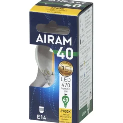 LED-mainoslamppu kirkas 4,5 W E14 filam. 470 lm 360°