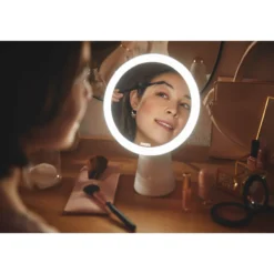 LED-meikkipeili Philips Mirror 4,5W 30-50K USB valkoinen