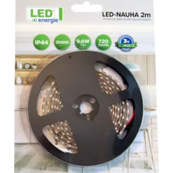 LED-nauha Led Energie 12V IP44 9,6W/m 720lm/m 3000K 2m