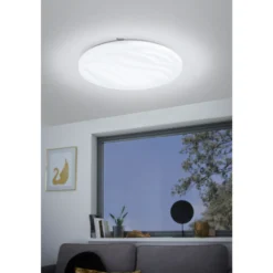 LED-plafondi Eglo Benariba 44 cm valkoinen