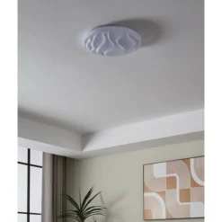 LED-plafondi Eglo Benariba 33 cm valkoinen