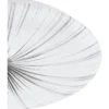 LED-plafondi Nieves 41 cm valkoinen/hopea