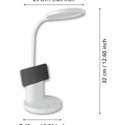 LED-pöytävalaisin Best Choice Rehamna valkoinen