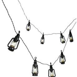 LED-tallilyhty 10 Antiikin musta 15 cm