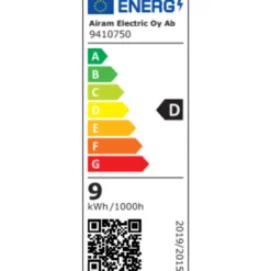 LED-tehoputki Airam 7,3 W G13 1100 lm 4000 K T8, 60 cm
