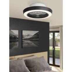 LED-tuuletinvalaisin Eglo Sazan 3 x 12,6 W, IP20