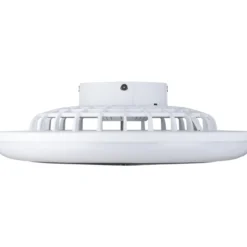 LED-tuuletinvalaisin Eglo Sayulita, valkoinen/harmaa