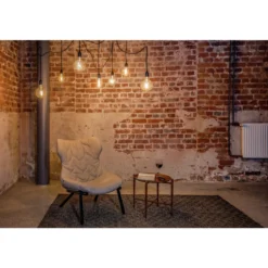 LED-vakiolamppu AMBER antiikki 4,5W 360lm E27 2200K kirkas himmennettävä