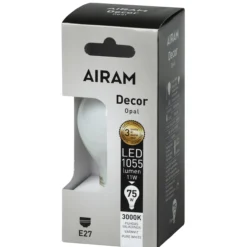 LED-vakiolamppu Decor opaali 8,5 W E27 1055 lm 360°