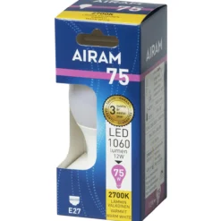 LED-vakiolamppu, opaali, 10,5 W E27 1060 lm