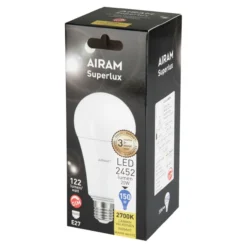 LED-vakiolamppu superteho 21 W E27 2700 K 2452 lm, himmennettävä