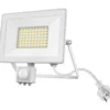 LED-valonheitin Led Energie 50W PIR 4000K 4750lm IP44 valkoinen