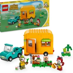 LEGO Animal Crossing 77054 Leif, asuntovaunu ja puutarhakauppa