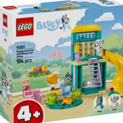 LEGO Bluey 11201 Blueyn ja Katin hupihetket leikkikentällä