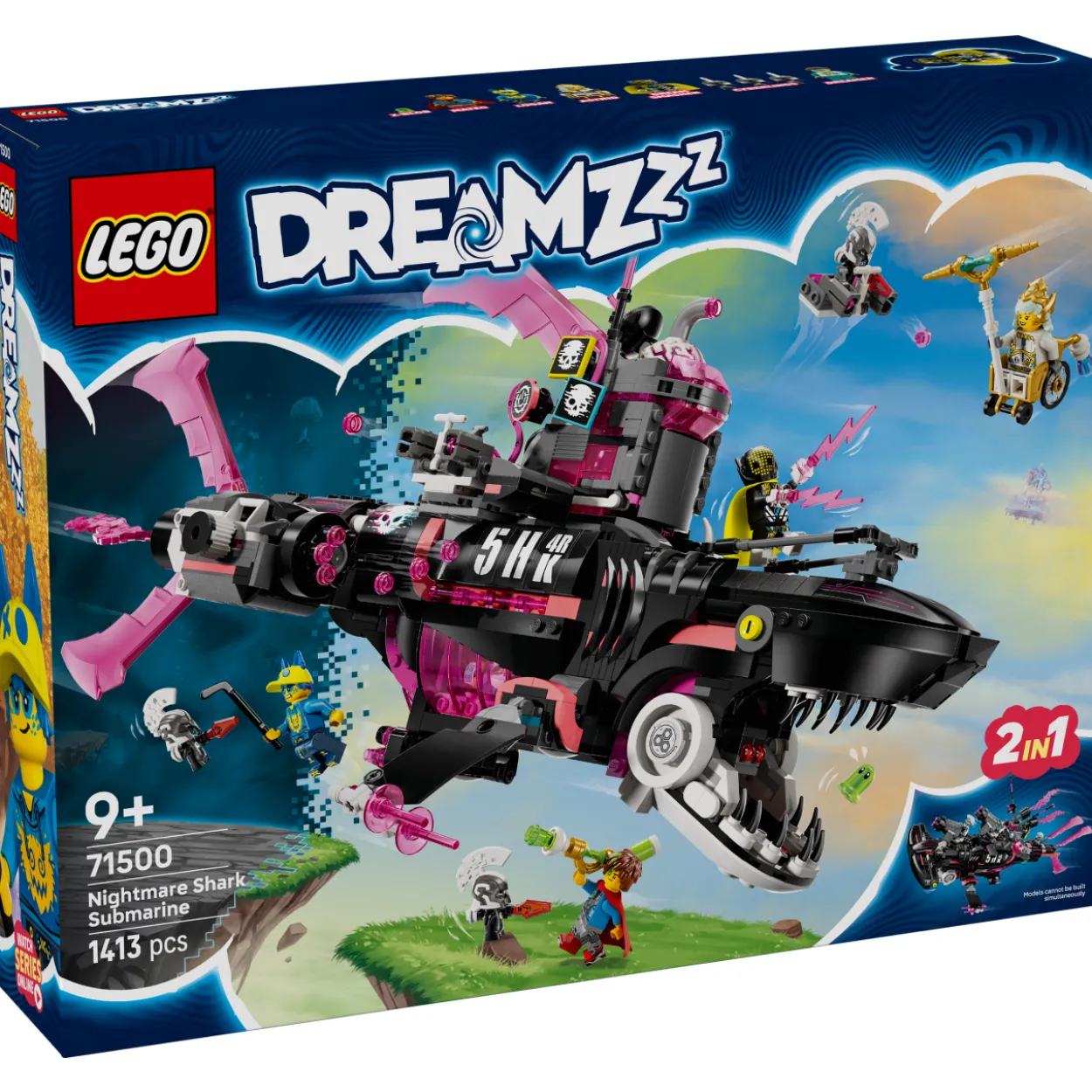 LEGO DREAMZzz 71500 Painajaisten haisukellusvene