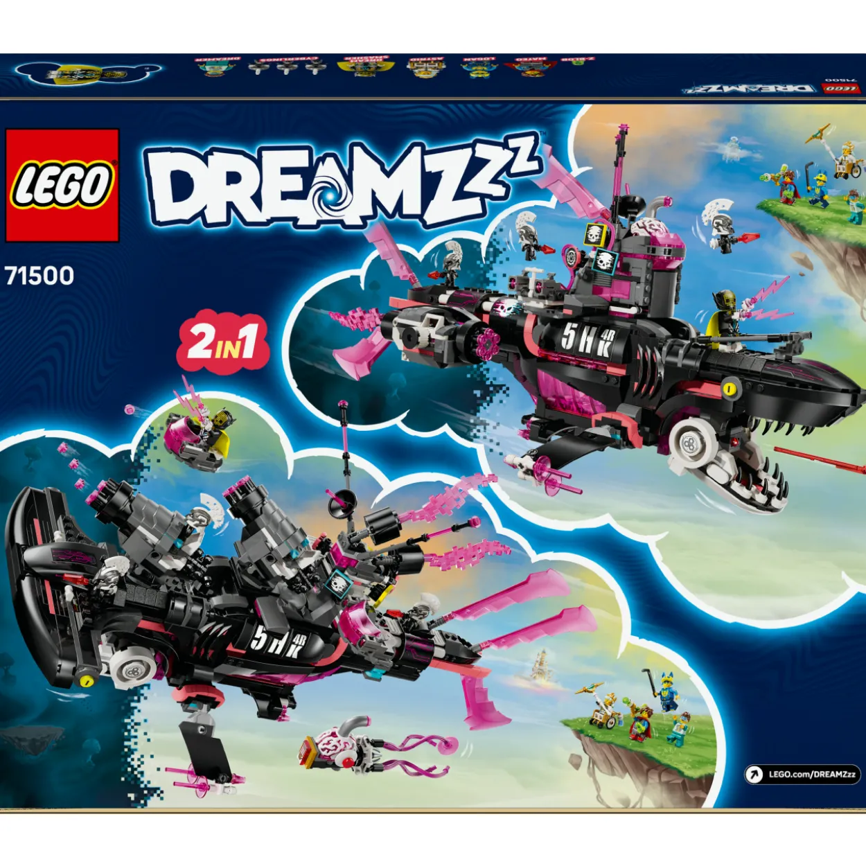 LEGO DREAMZzz 71500 Painajaisten haisukellusvene
