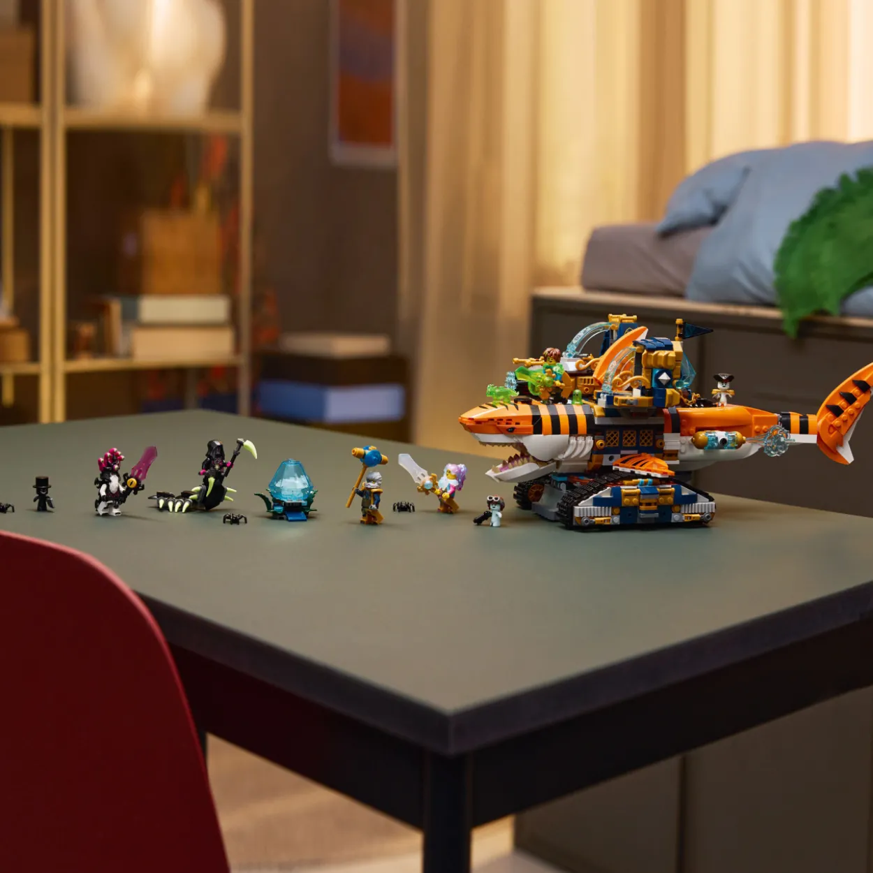 LEGO DREAMZzz 71515 Tiikerihaipanssarivaunu