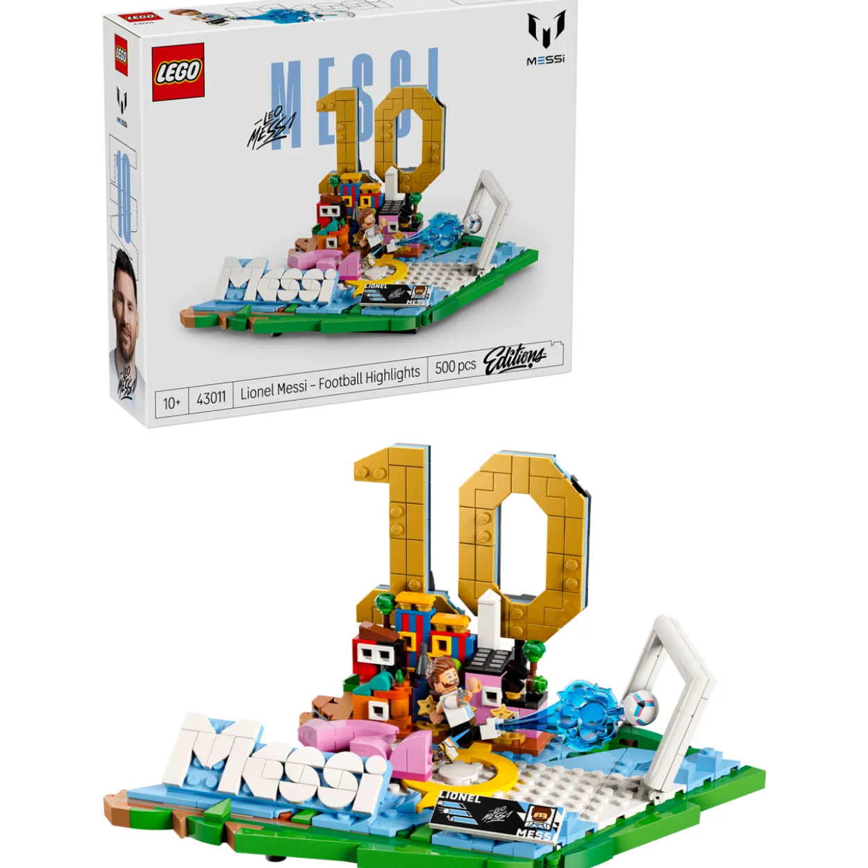 LEGO Editions Sports 43011 Lionel Messi – jalkapallon tähtihetket
