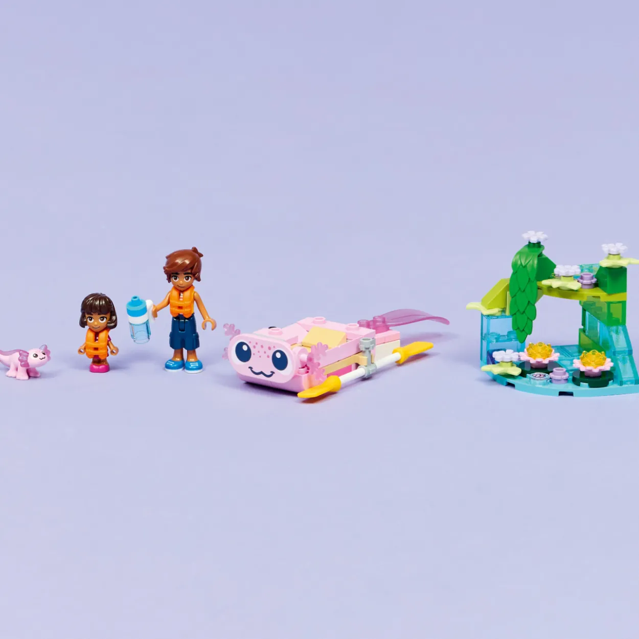 LEGO Friends 42681 Aksolotli-seikkailuvene